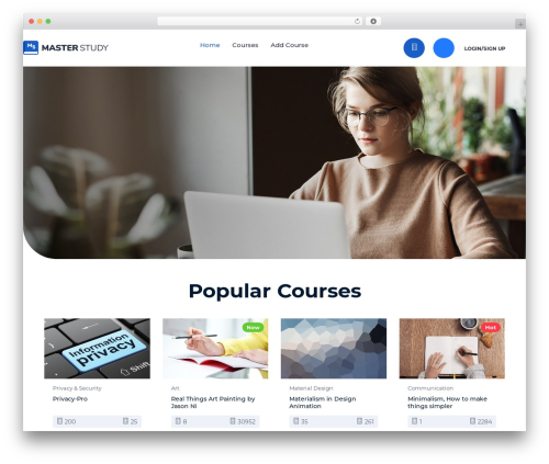 Masterstudy LMS Starter theme WordPress - thenakul.com