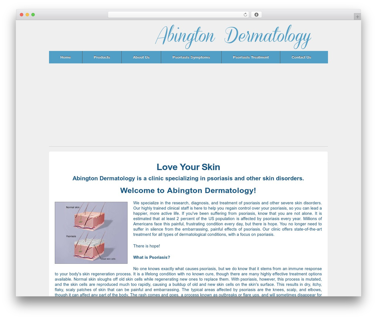 Responsive Pro WordPress theme - abingtondermatology.com