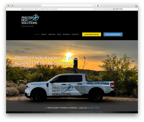 Theme WordPress BugsPatrol - precisepestsolutions.com