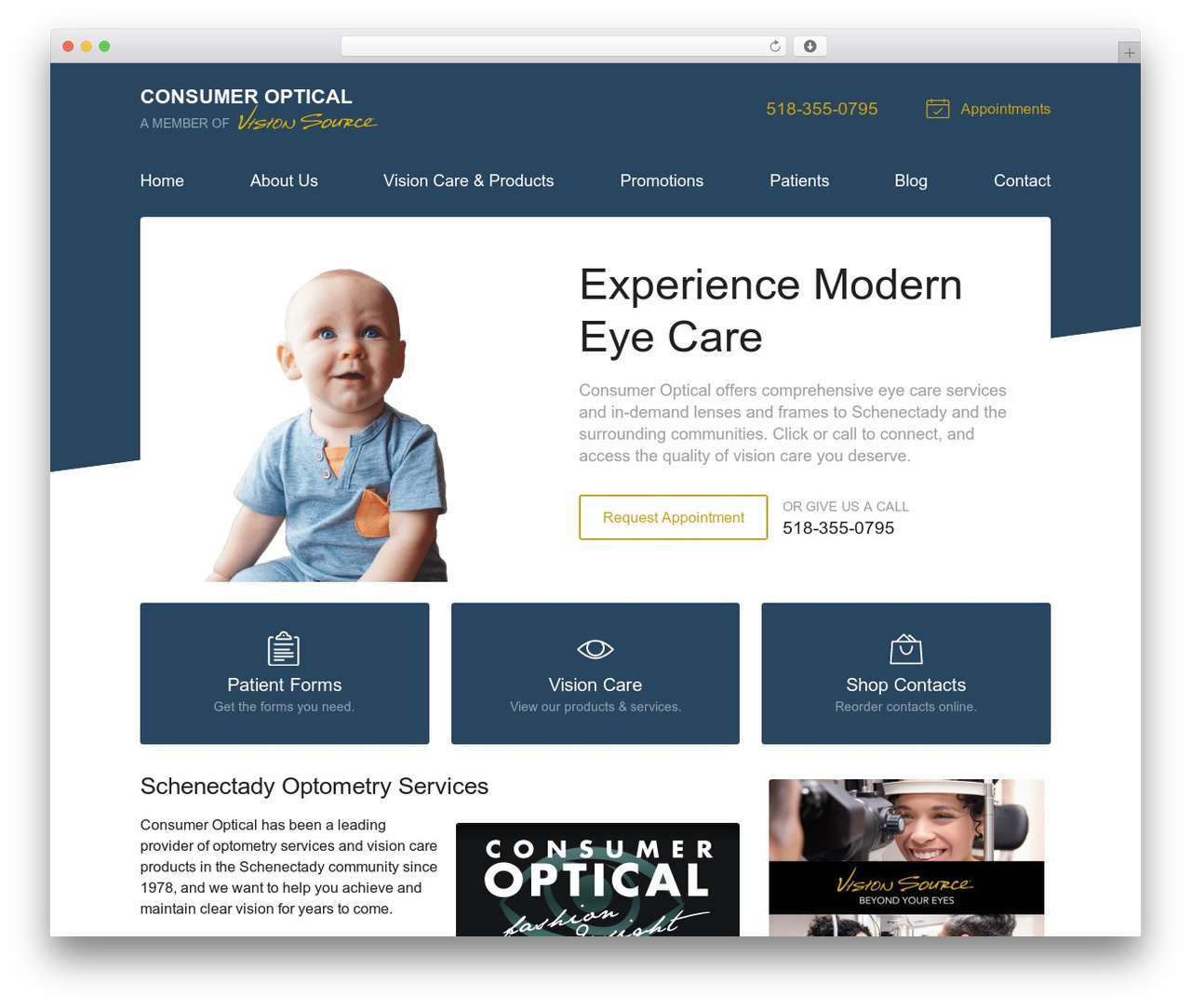 VS Theme #3 WordPress theme - visionsource-consumeroptical.com