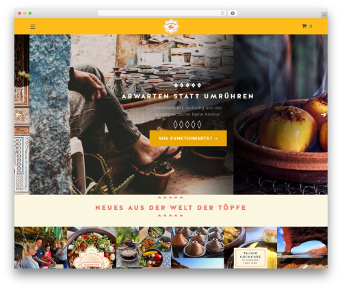 WordPress Theme Atomion WordPress theme - tajine.de