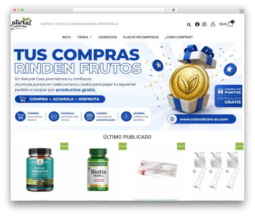Woocommerce reward points WordPress plugin - naturalcare-ec.com