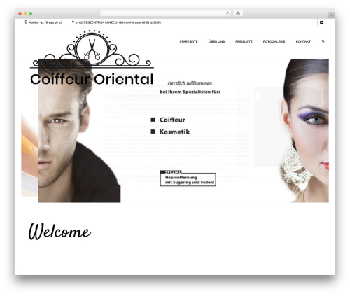 Coiffeur best WordPress theme - coiffeuroriental.com