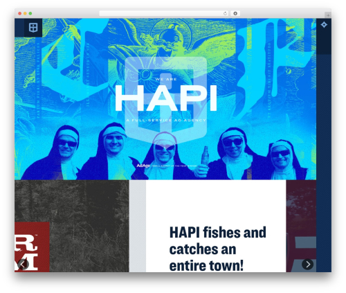 Hapi theme WordPress - livehapi.com