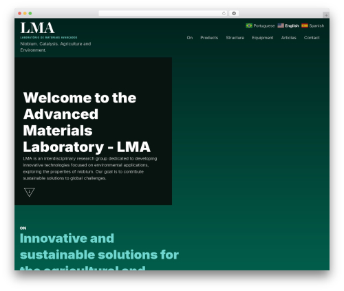 Hello Elementor WordPress website theme - lmaquimica.com