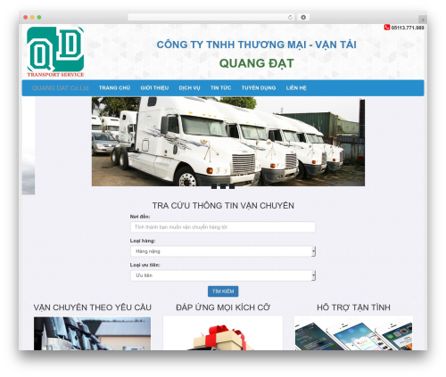 hocvietcode WordPress theme - quangdat.com