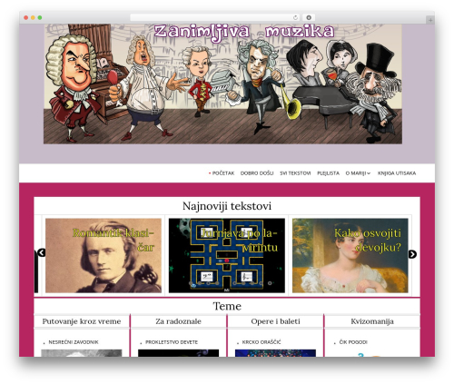 Layout Builder WordPress theme - zanimljivamuzika.com Layout Builder WordPress theme - zanimljivamuzika.com