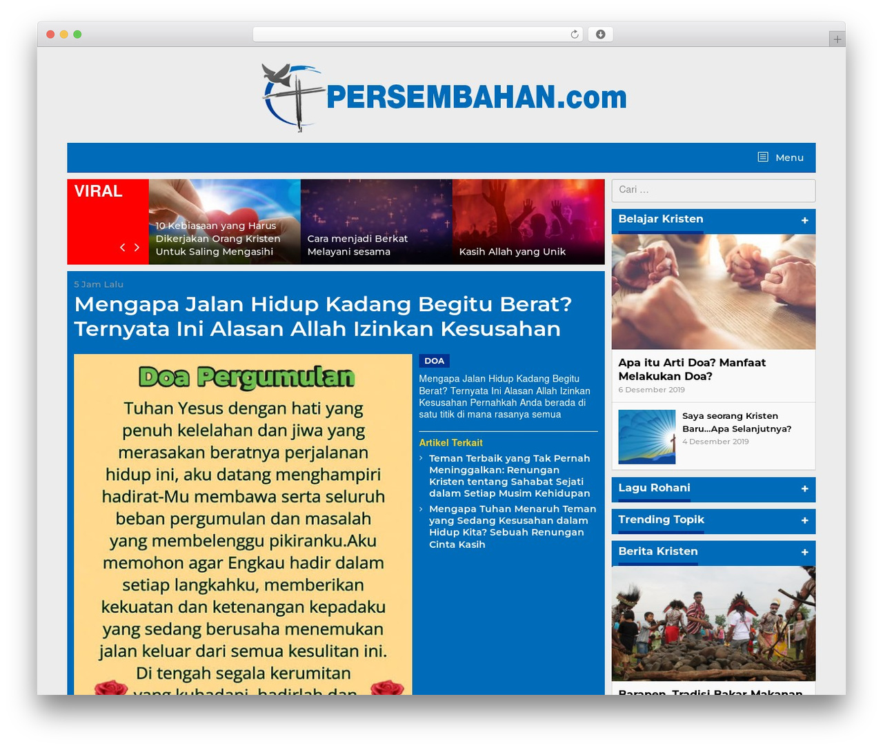 Theme WordPress Detikk - persembahan.com