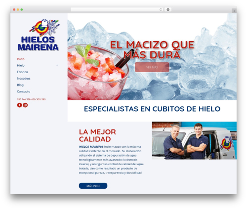 Theme WordPress The7 Classic - hielosmairena.com