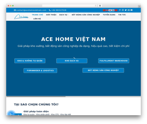 Theme WordPress ACE - acehomevietnam.com