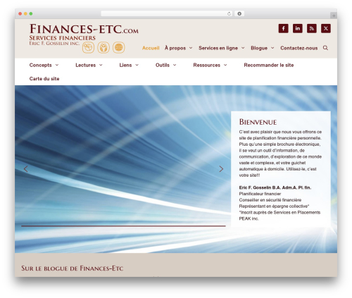 WordPress theme GeneratePress - finances-etc.com
