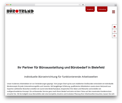 WP-CMS15 theme WordPress - buerotrend.de