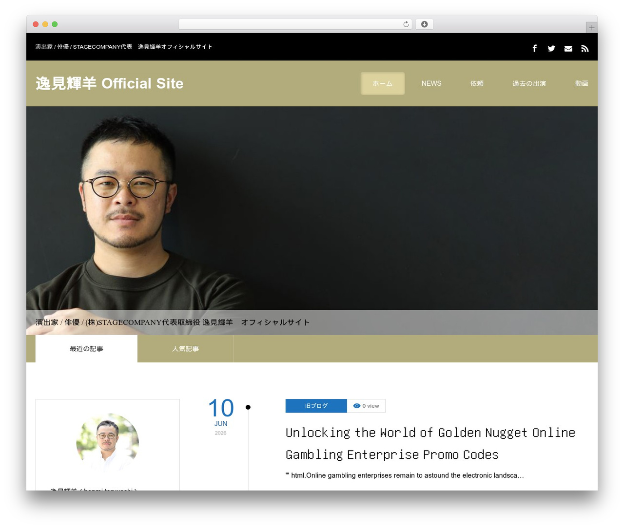 ZERO premium WordPress theme - henmiteruyoshi.com