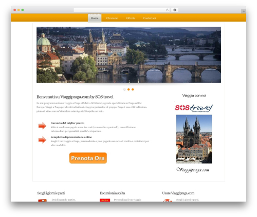backtimer WordPress theme - viaggipraga.com