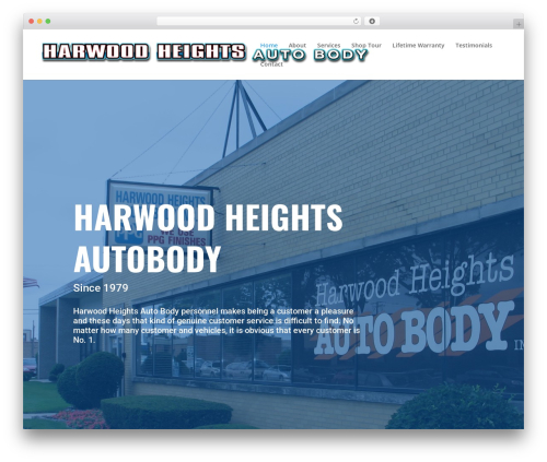 Divi WordPress theme - harwoodheightsautobody.com