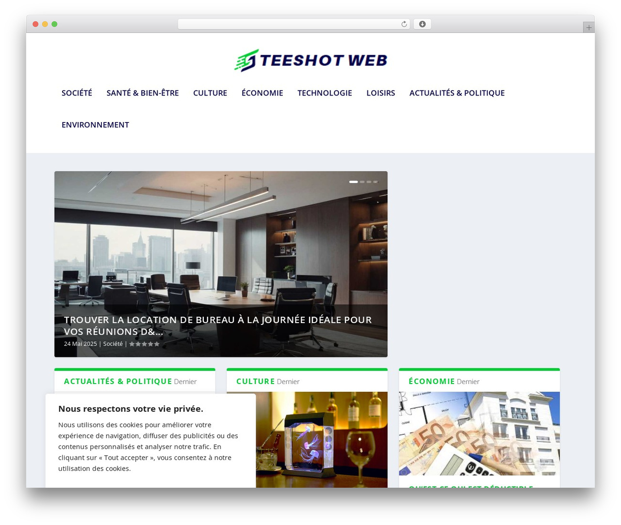 Extra WordPress theme - teeshotweb.com Extra WordPress theme - teeshotweb.com