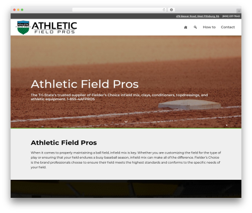 Forwardtrends Custom Theme WordPress theme - athleticfieldpros.com