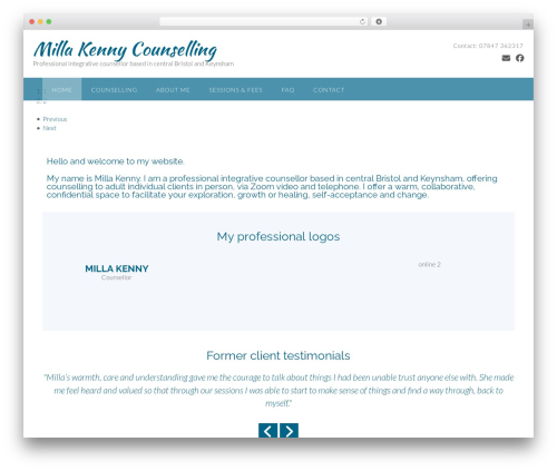You can quote me on that (you-can-quote-me-on-that) free WordPress plugin - millakennycounselling.co.uk