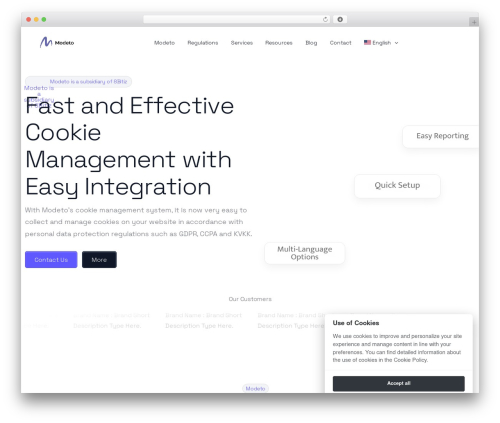 Theme WordPress Outgrid Child - modeto.com