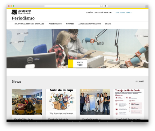 Bookmarkify WordPress plugin - periodismo.umh.es