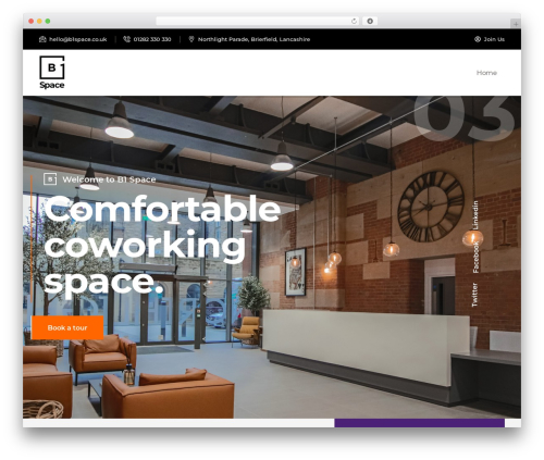 WordPress theme Codesk - b1space.co.uk