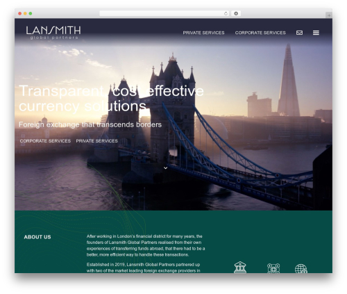 WordPress theme Hello Elementor - lansmith.co.uk