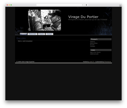 WordPress theme Magic - virageduportier.be