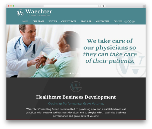 Optimizer PRO theme WordPress - waechterconsulting.com