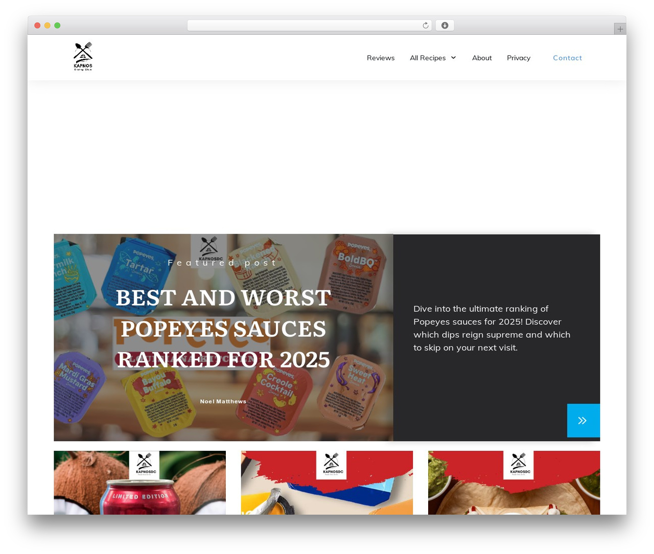 Thrive Theme Builder WordPress theme - kapnosdc.com