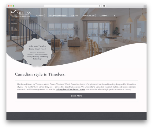 WordPress theme Pro - timelesswoodfloors.ca