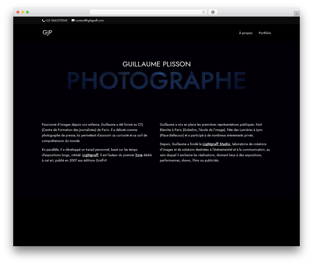 WordPress theme Divi - guillaumeplisson.com WordPress theme Divi - guillaumeplisson.com