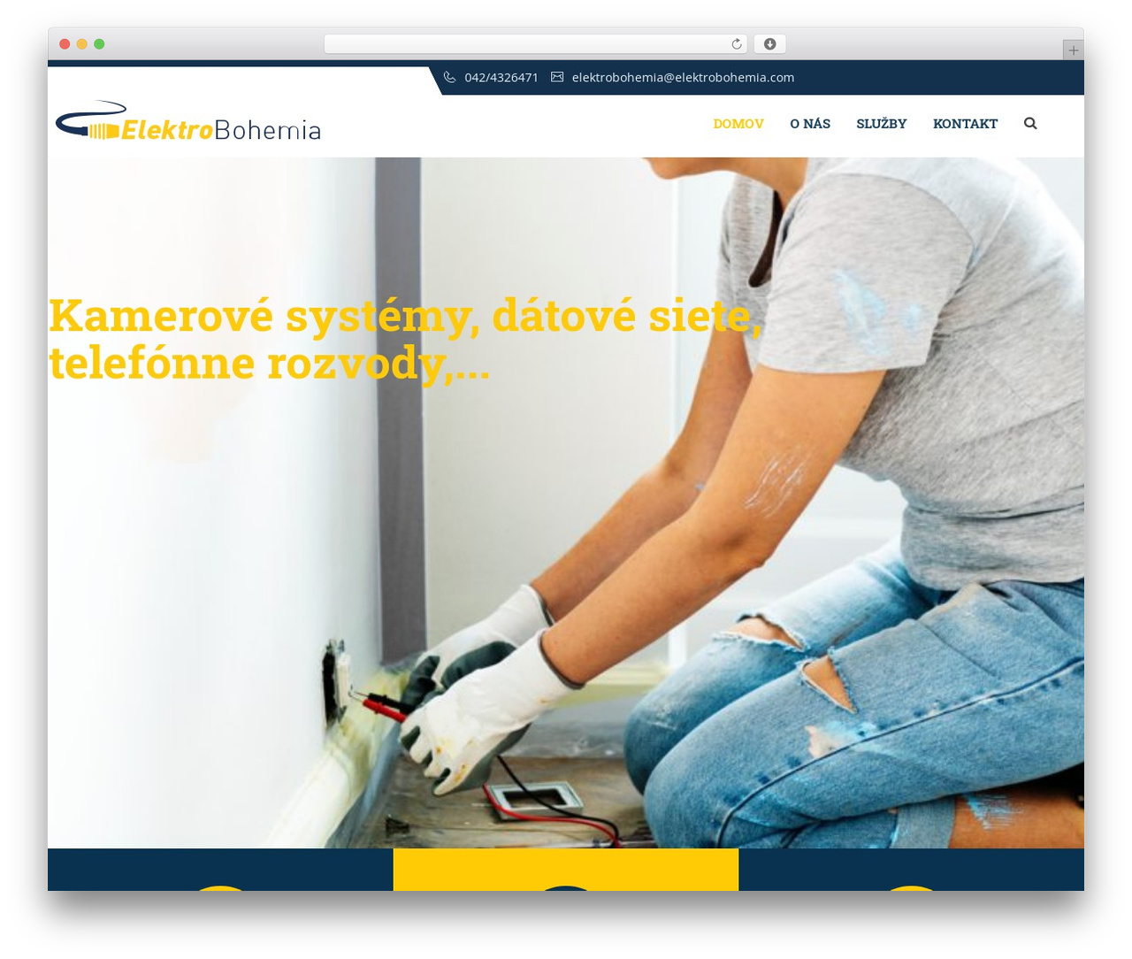 Constructpro WordPress theme - elektrobohemia.com