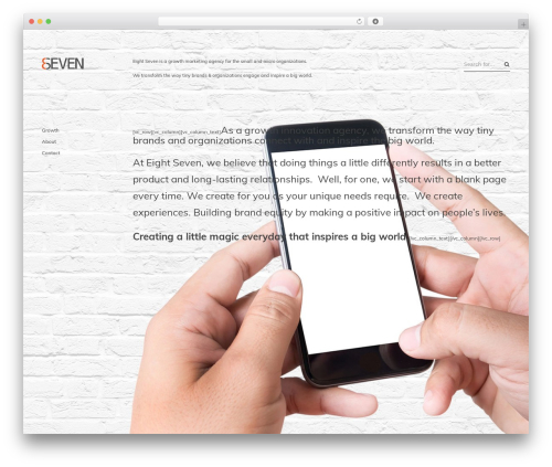 Reframe Plus premium WordPress theme - 8seven.com