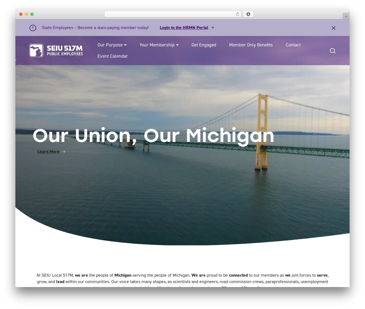 seiu517m premium WordPress theme - seiu517m.org