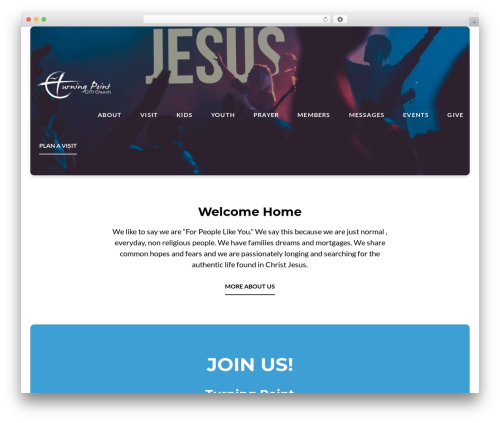 Theme WordPress Float - tpointchurch.net