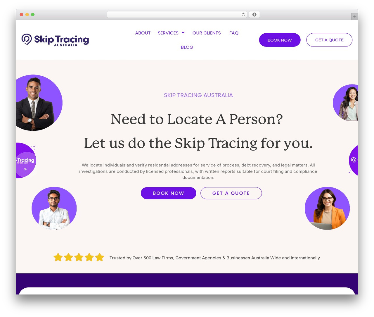 Thrive Theme Builder best WordPress theme - www.skiptracingaustralia.com