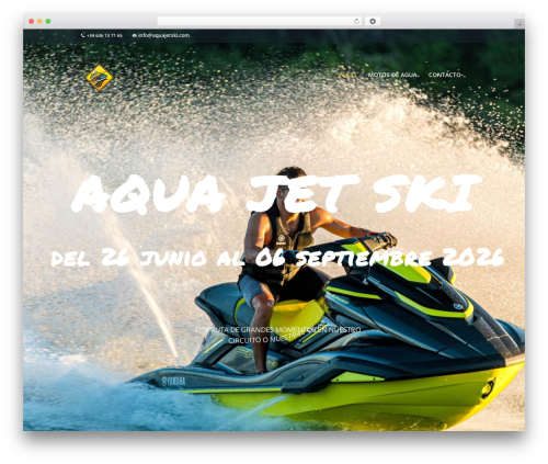 WordPress theme malta - aquajetski.com