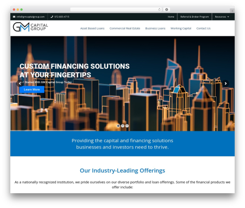 Creativo Theme WordPress theme - gmcapitalgroup.com