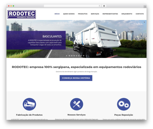 Flatco top WordPress theme - rodotecse.com.br