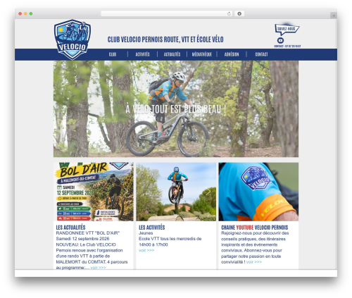 Theme WordPress base - velocio.fr