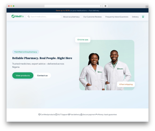 Theme WordPress pharma - medifix.ng Theme WordPress pharma - medifix.ng
