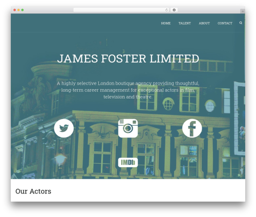 WordPress theme Lambda - jamesfosterltd.co.uk