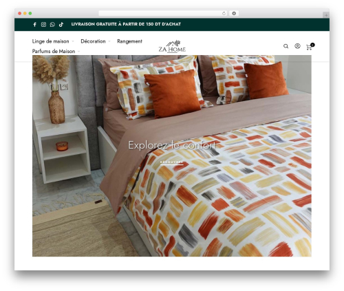WP theme Barberry - zahome.tn