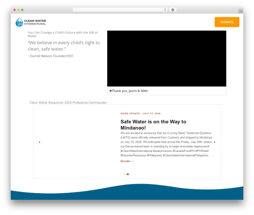 Ai WordPress plugin - cleanwaterinternational.org