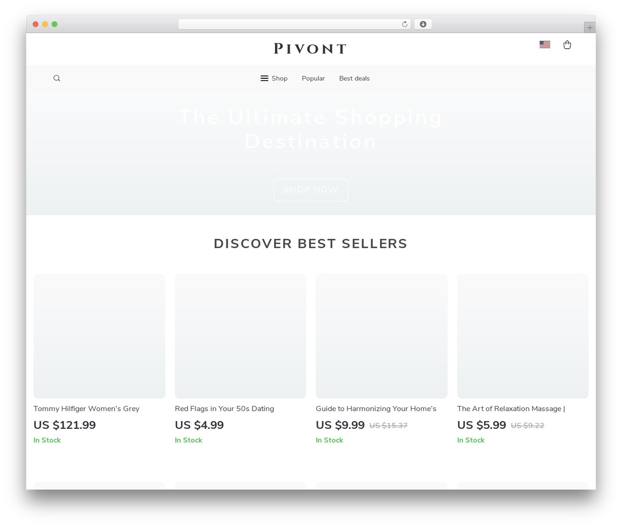 Botticelli WordPress theme - pivont.com