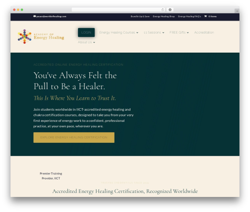 Aom lms WordPress plugin - academyofenergyhealing.com