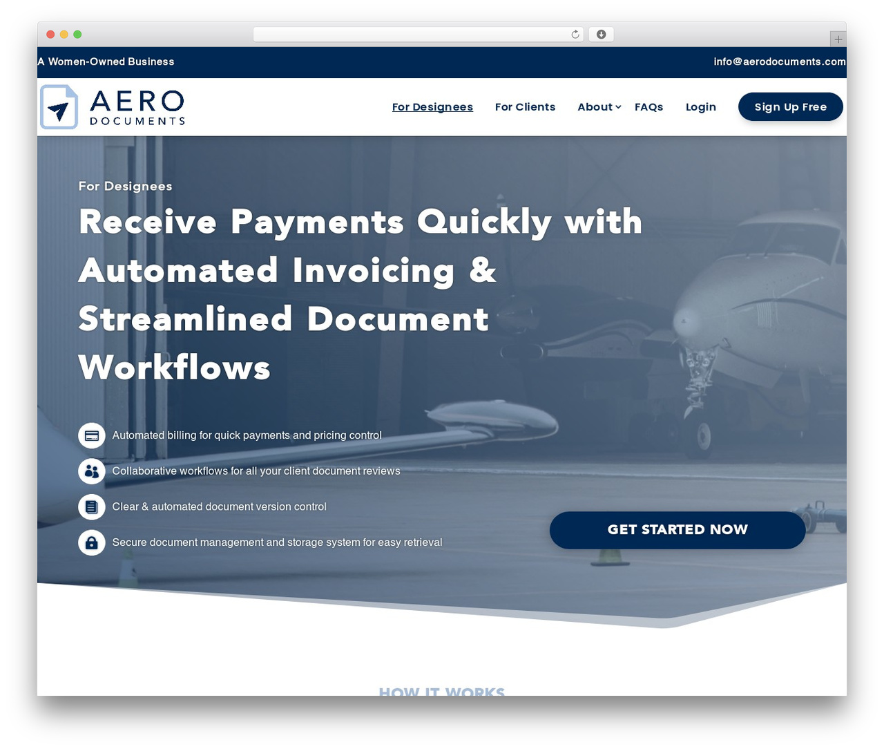 Divi WP theme - aerodocuments.com