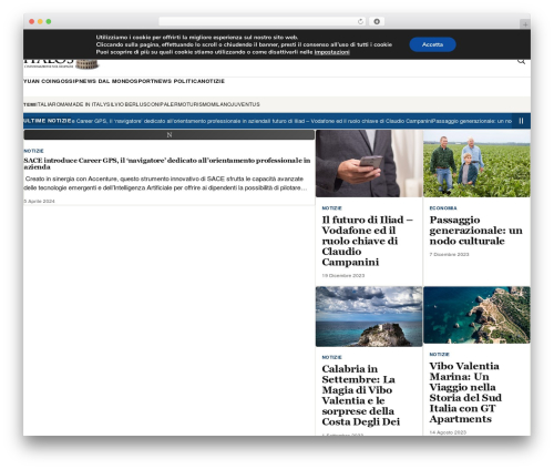 MXDesign Network WP theme - italos.it