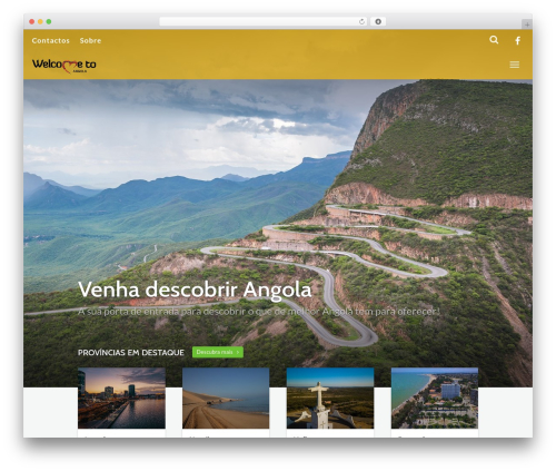 Destinations WordPress plugin - welcometoangola.co.ao