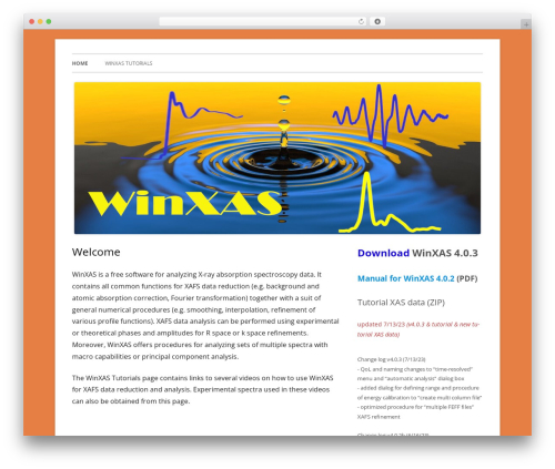 Theme WordPress Tiny Framework - winxas.de